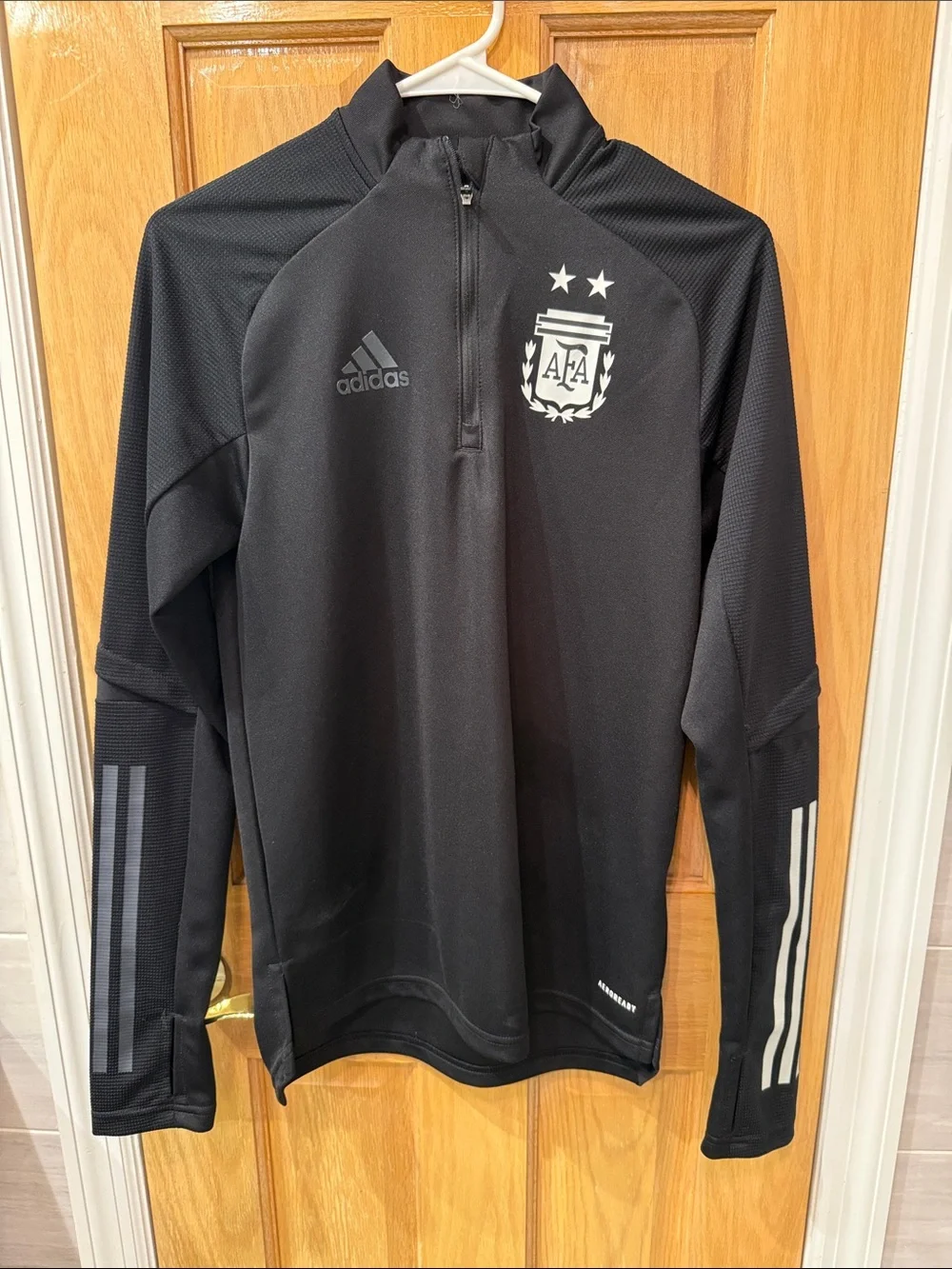 adidas Black AFA Long-Sleeve Training Top